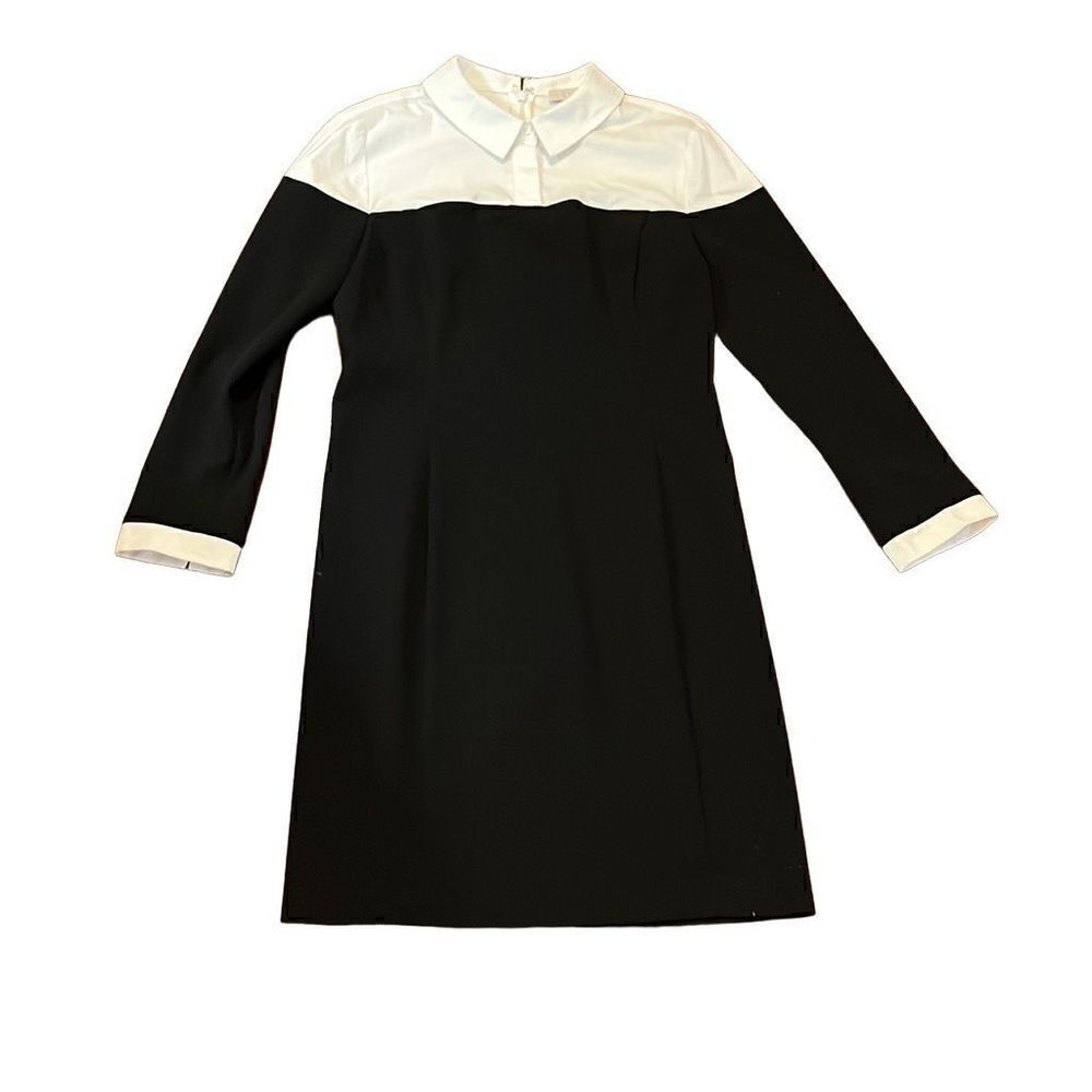 1 State black and white dress size 6